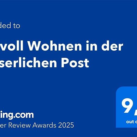 Stilvoll Wohnen In Der Kaiserlichen Post Westerstede Ngoại thất bức ảnh