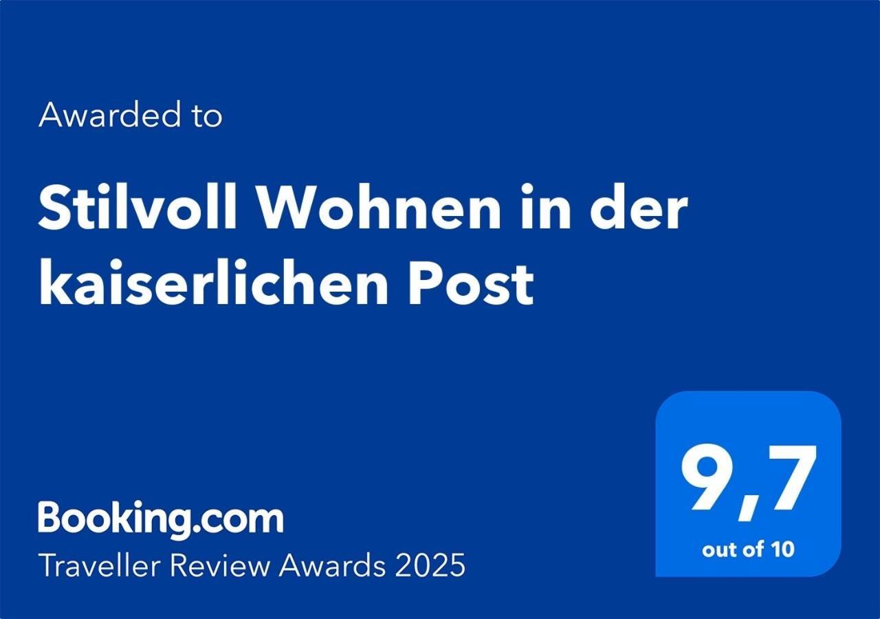 Stilvoll Wohnen In Der Kaiserlichen Post Westerstede Ngoại thất bức ảnh